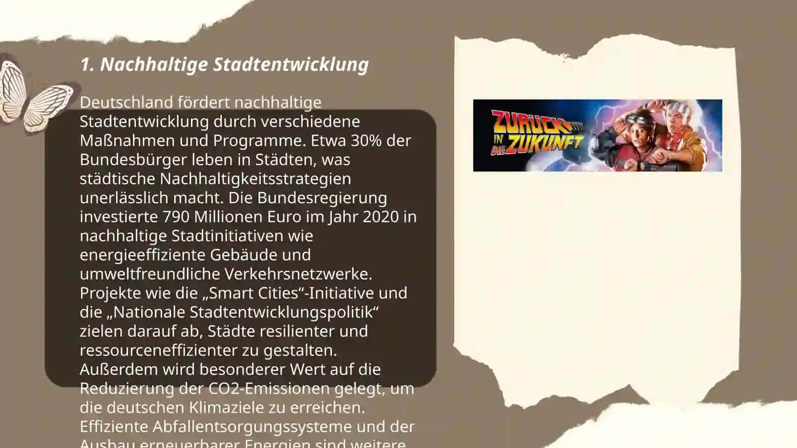 Nachhaltige Stadtentwicklung in Deutschland 3