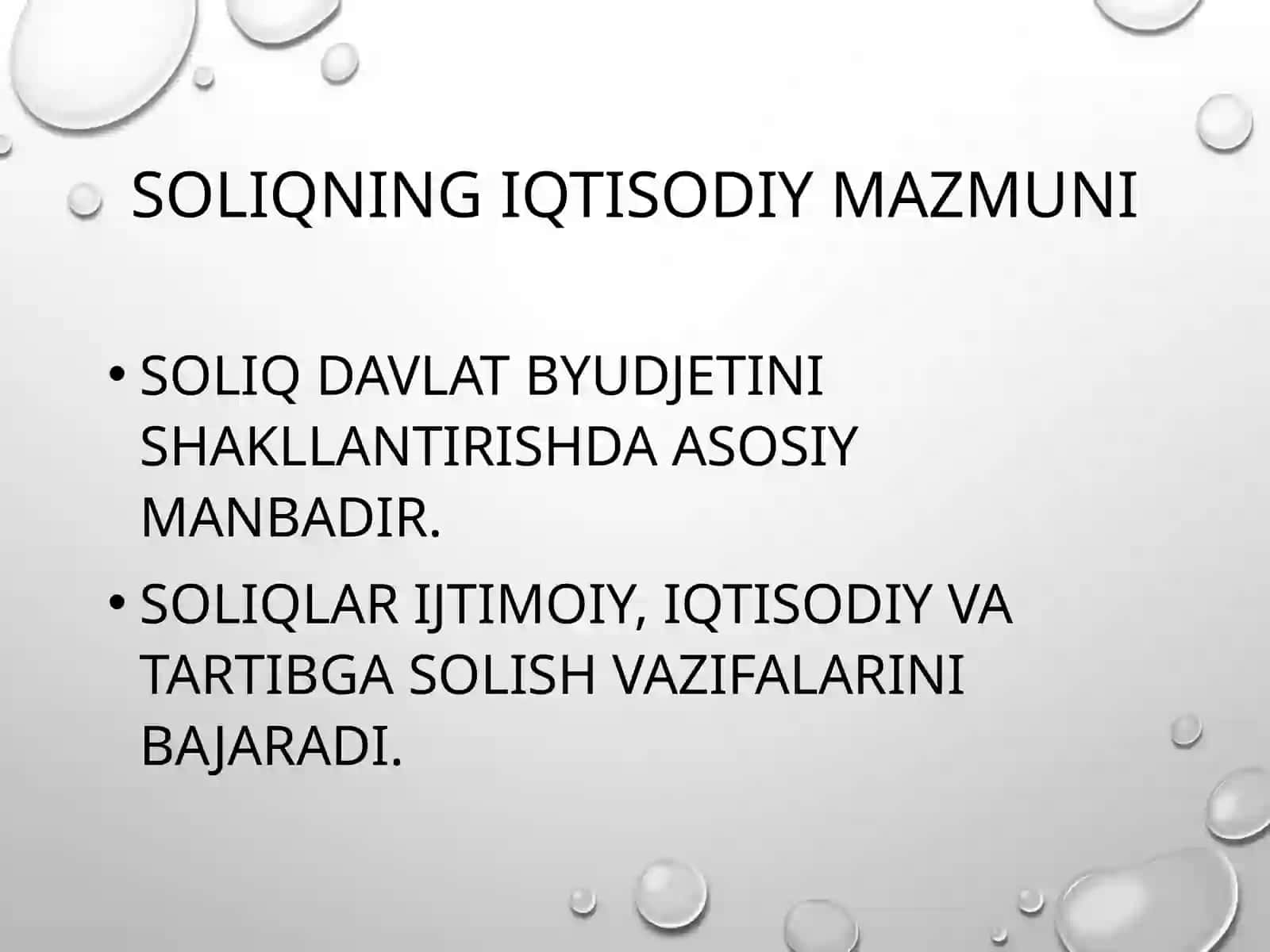Soliq mexanizmi va soliqqa tortish usullari 4