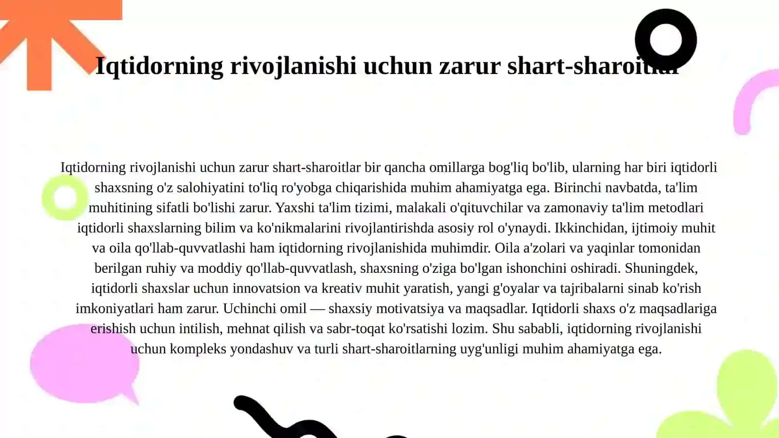 Qobiliyat va Iqtidor 4