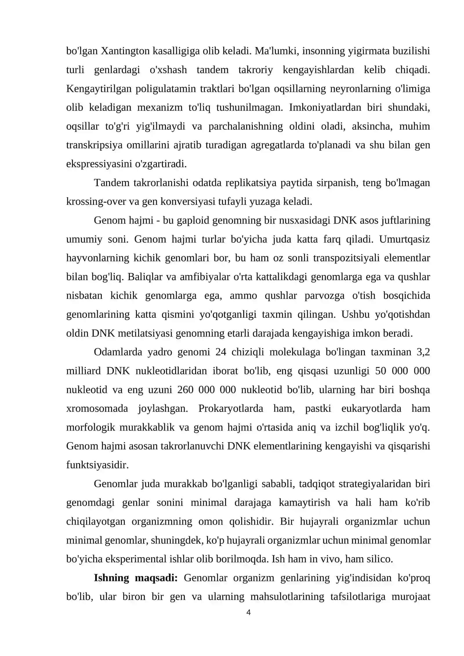 Genom strukturalar haqida tushuncha 4