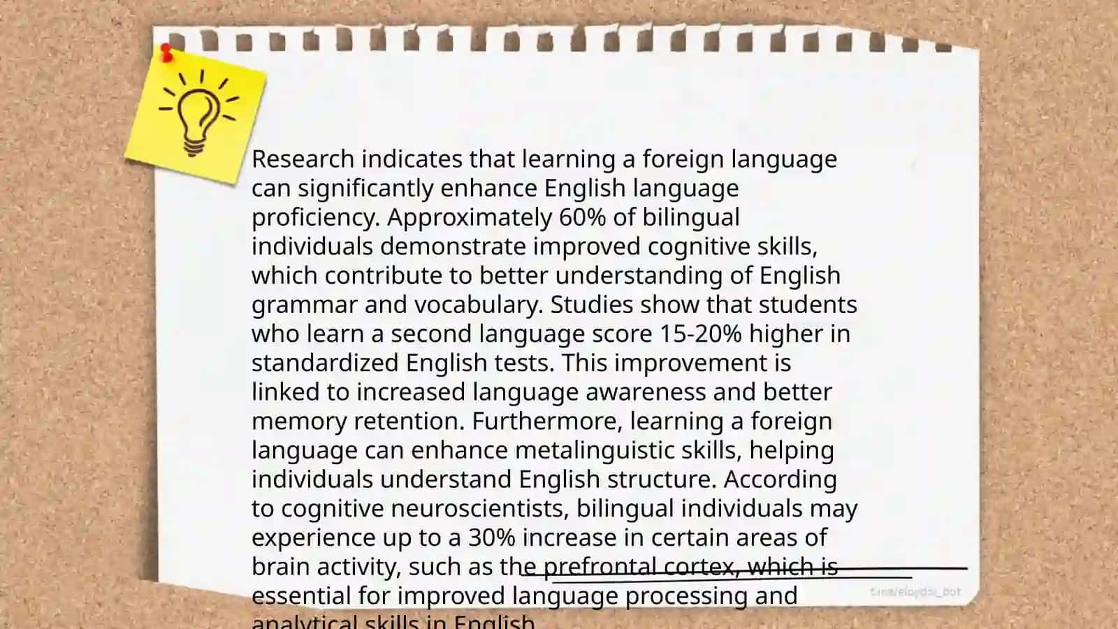 The role of aforeign language 4
