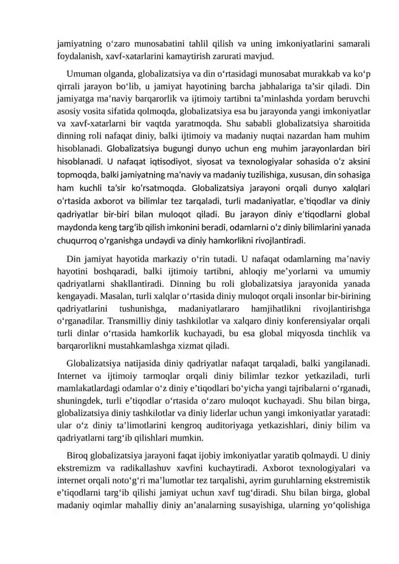 DIN GLOBALLASHUV IMKONIYATLAR VA HAFLAR 4