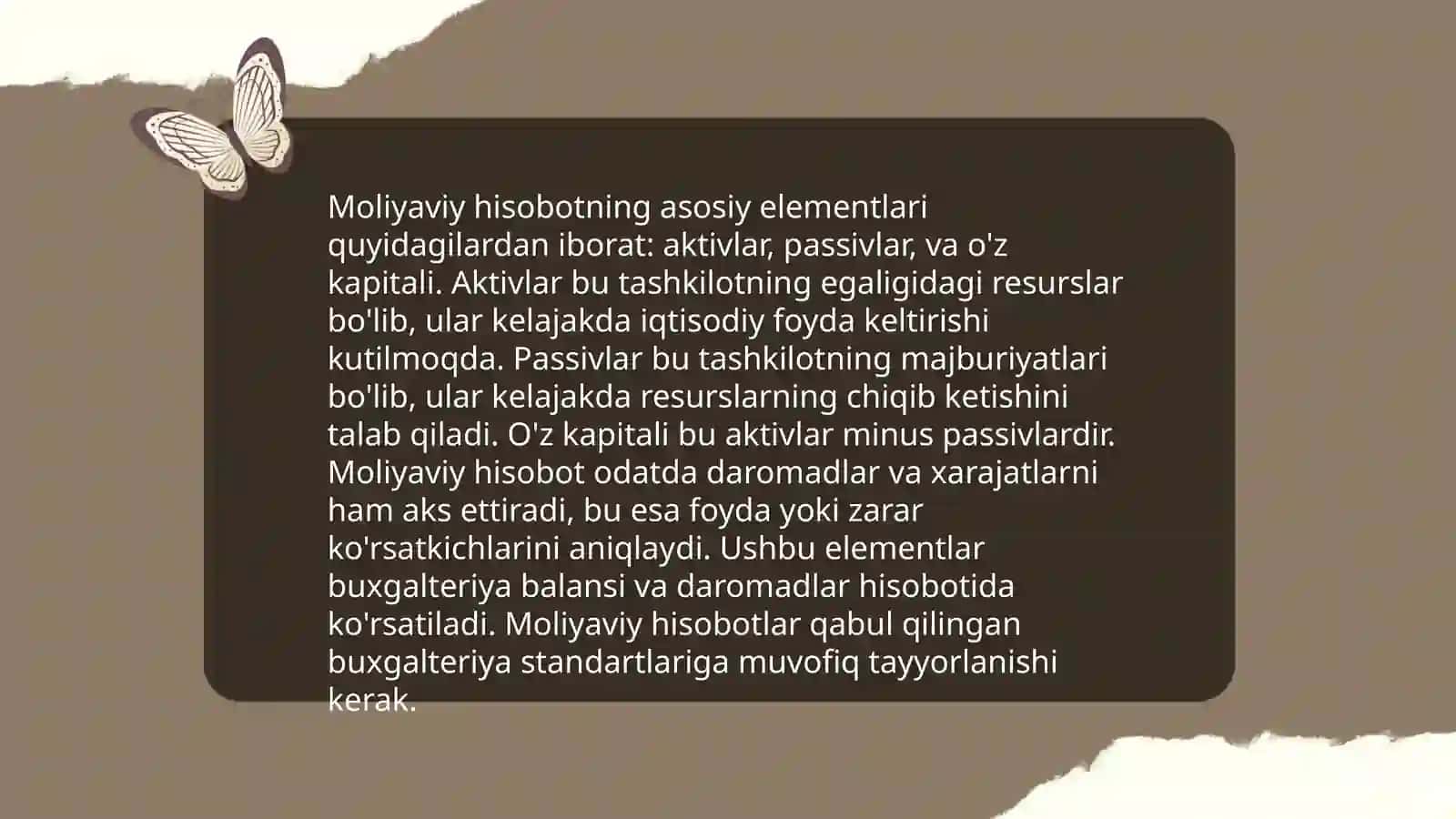 Moliyaviy hisobot 4