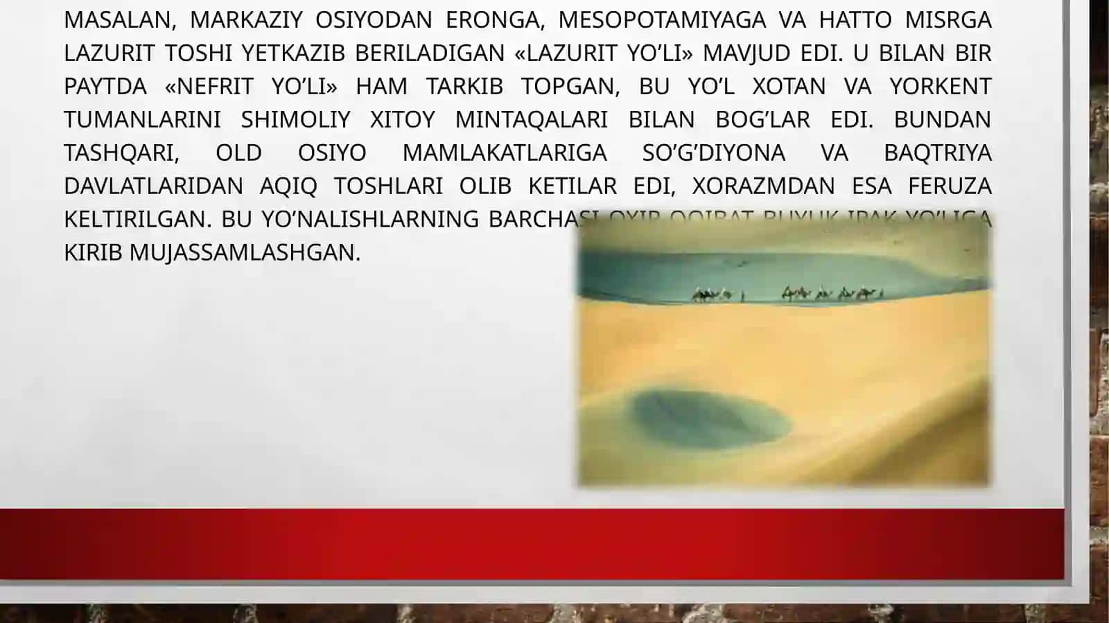 Buyuk ipak yo’li bo’ylab sayohat 4