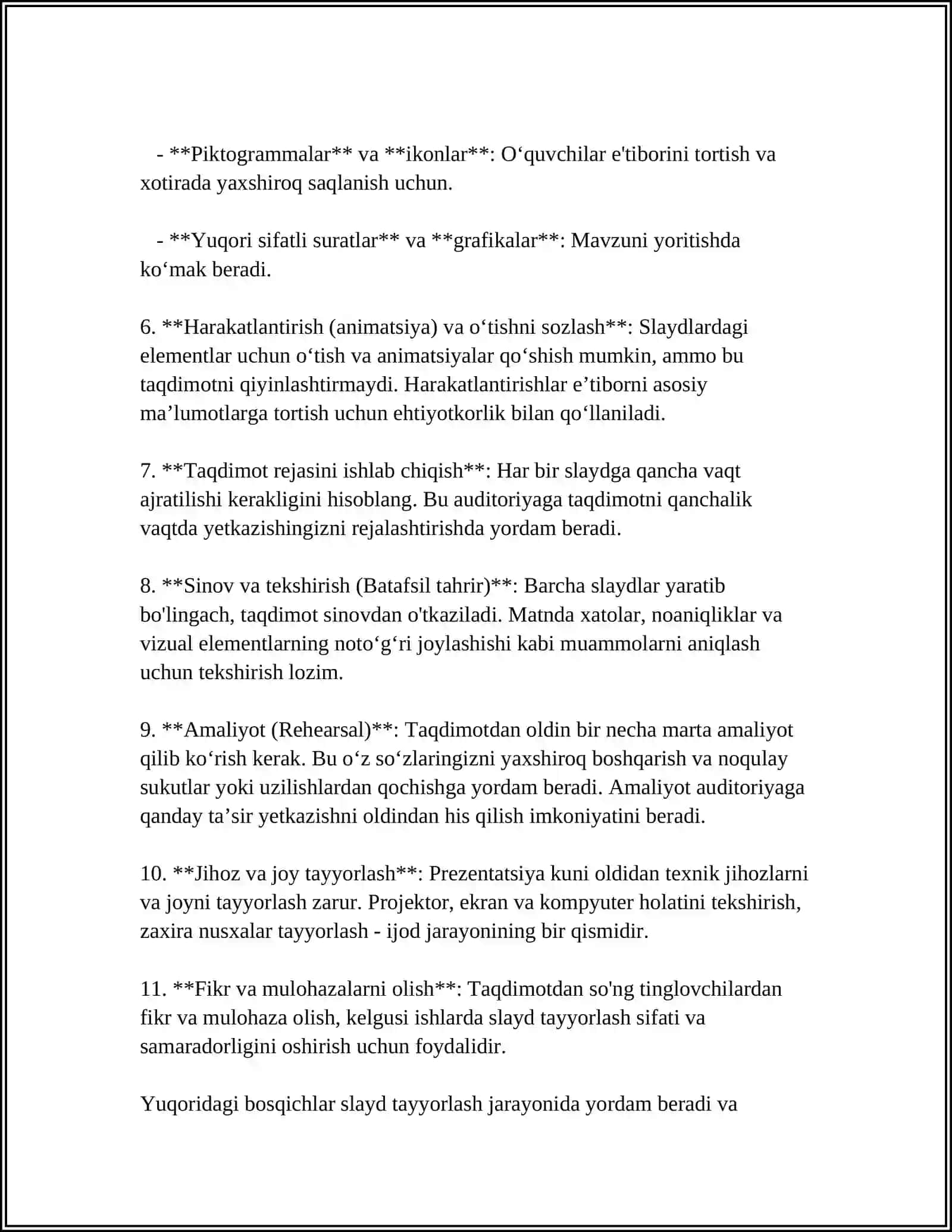 TAQDIMOT TAYYORLASH DASTURLARI 4