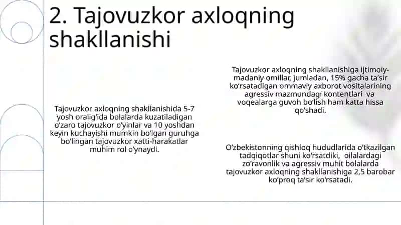 Og‘ishgan xulq-atvorning psixologik tasnifi 4