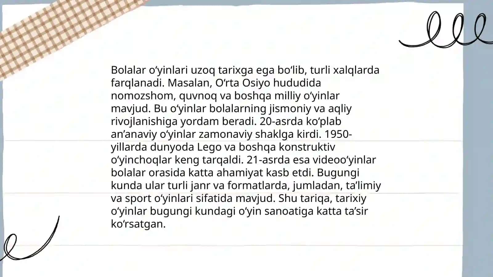 Bolalar folkorining tarxiy taraqoyoti 4
