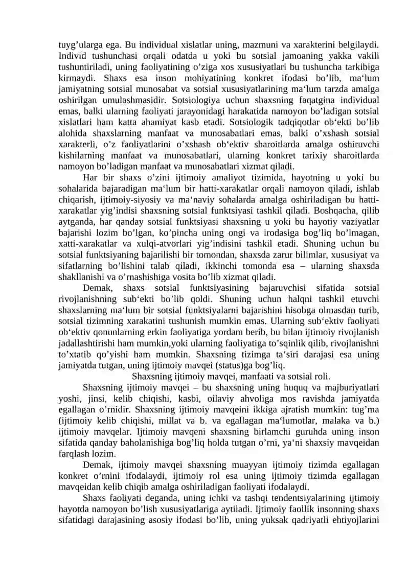 Ma‘naviy hayot sotsiologiyasi 4