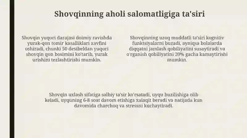 Shaharlarda shovqin 4