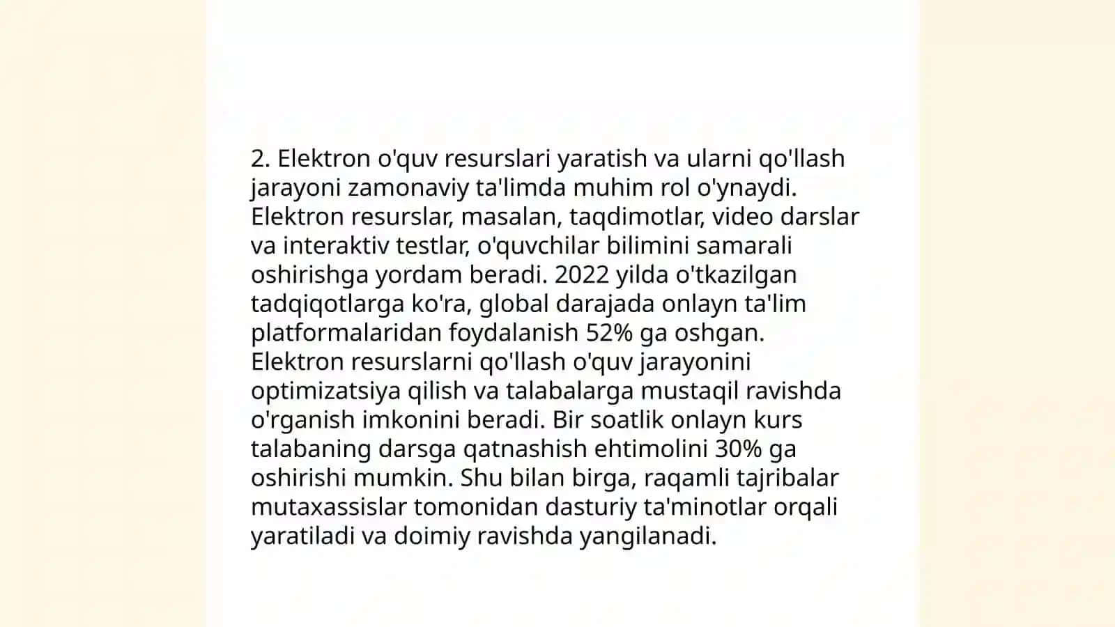 Kompyuter dasturlaridan ta'lim jarayonida foydalanish 4