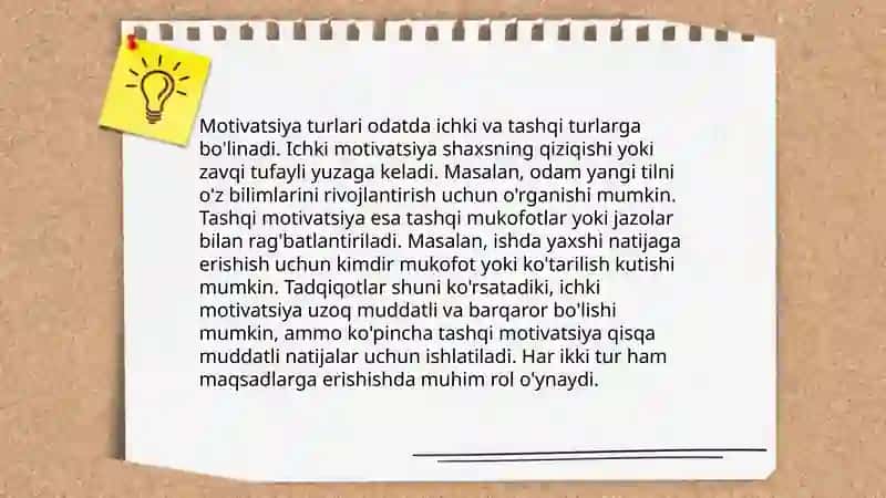 Motivatsiya 4