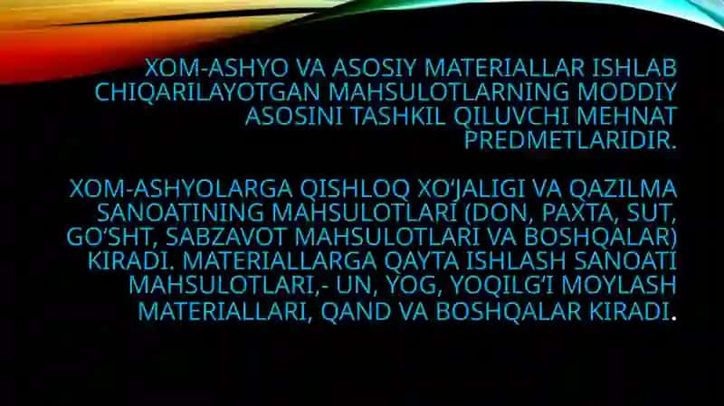 Materiallarhisobi 4