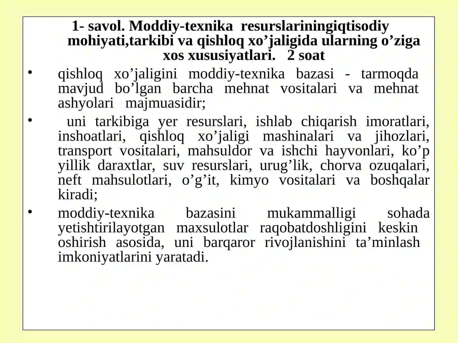 Moddiy-texnika resurslari 4