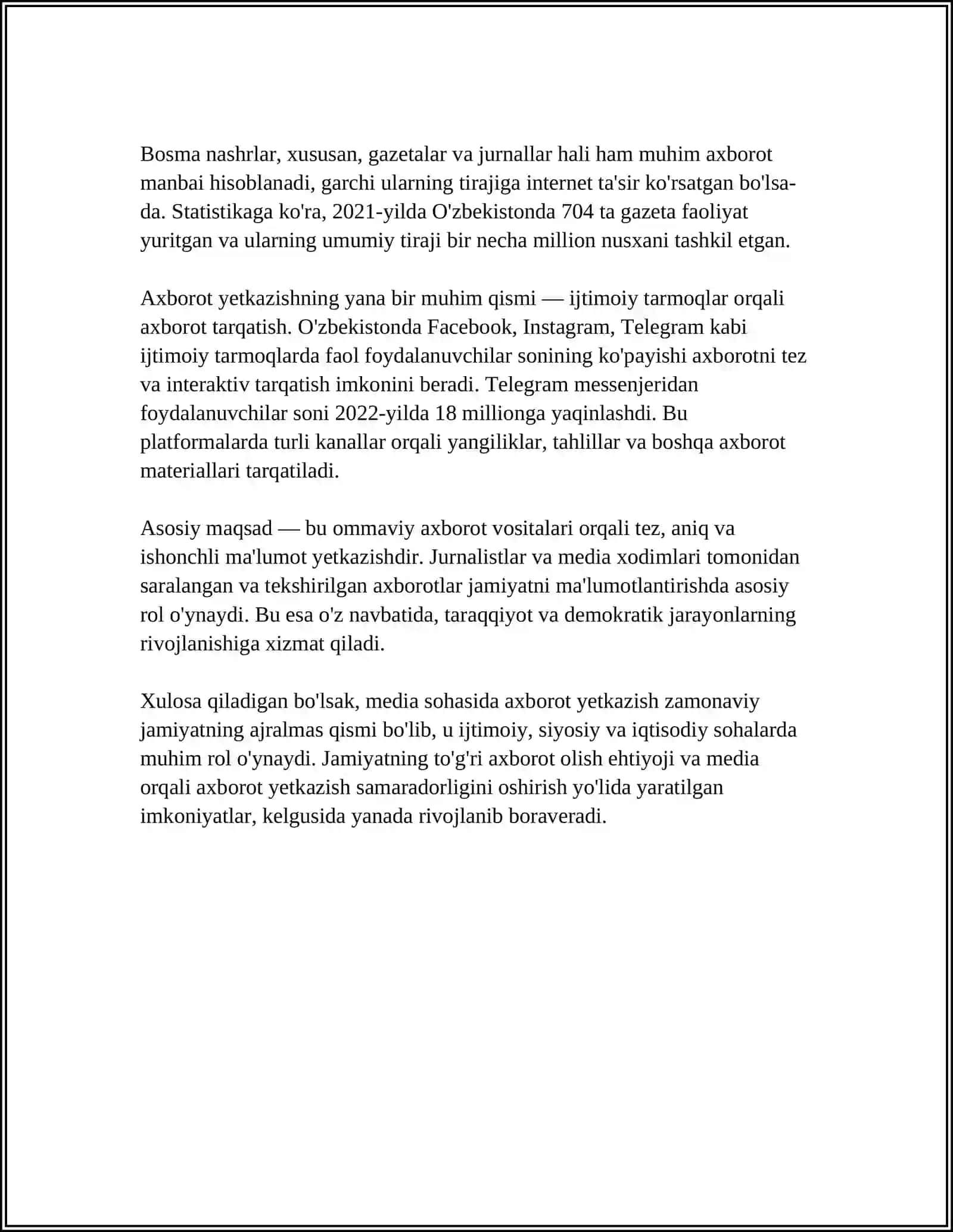 MEDIA MAKONDA AXBOROTNI TAQDIM ETISH 4