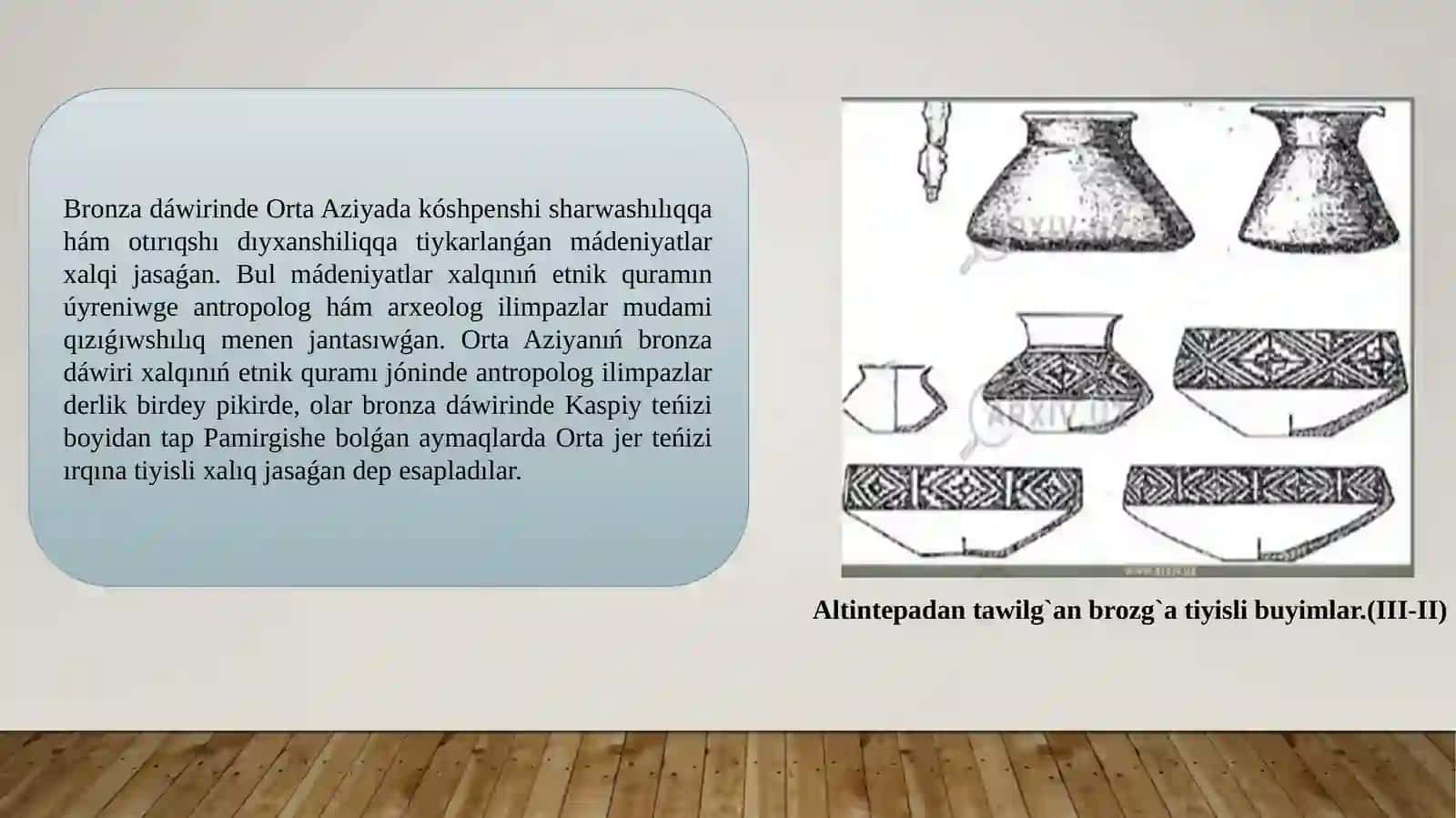 Orta Aziya Bronza Dawiri 4