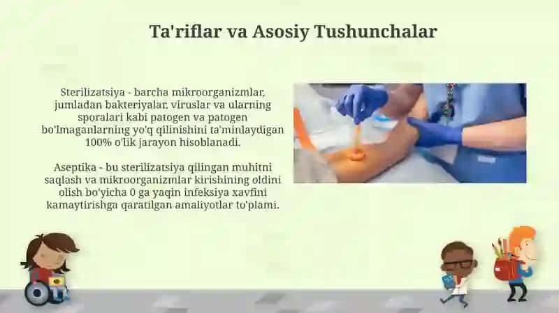 Sterilizatsiyausullari.AseptikaAntiseptika 4