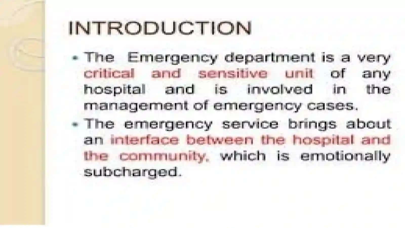Make a report of a doctor writing the emergency case 4
