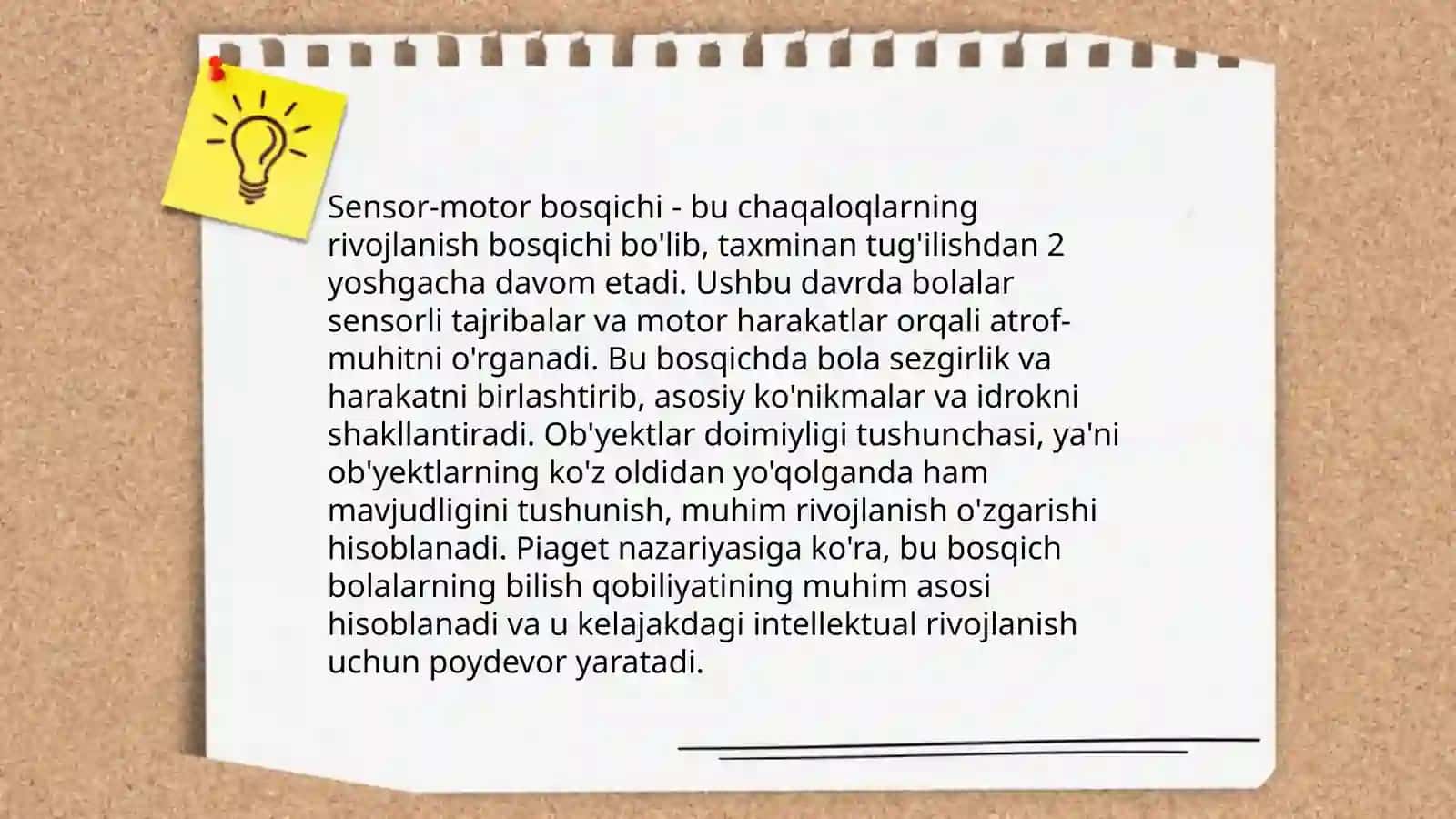 Ilk bolalik davrda muhim psixologik oʻzgarishlar 4