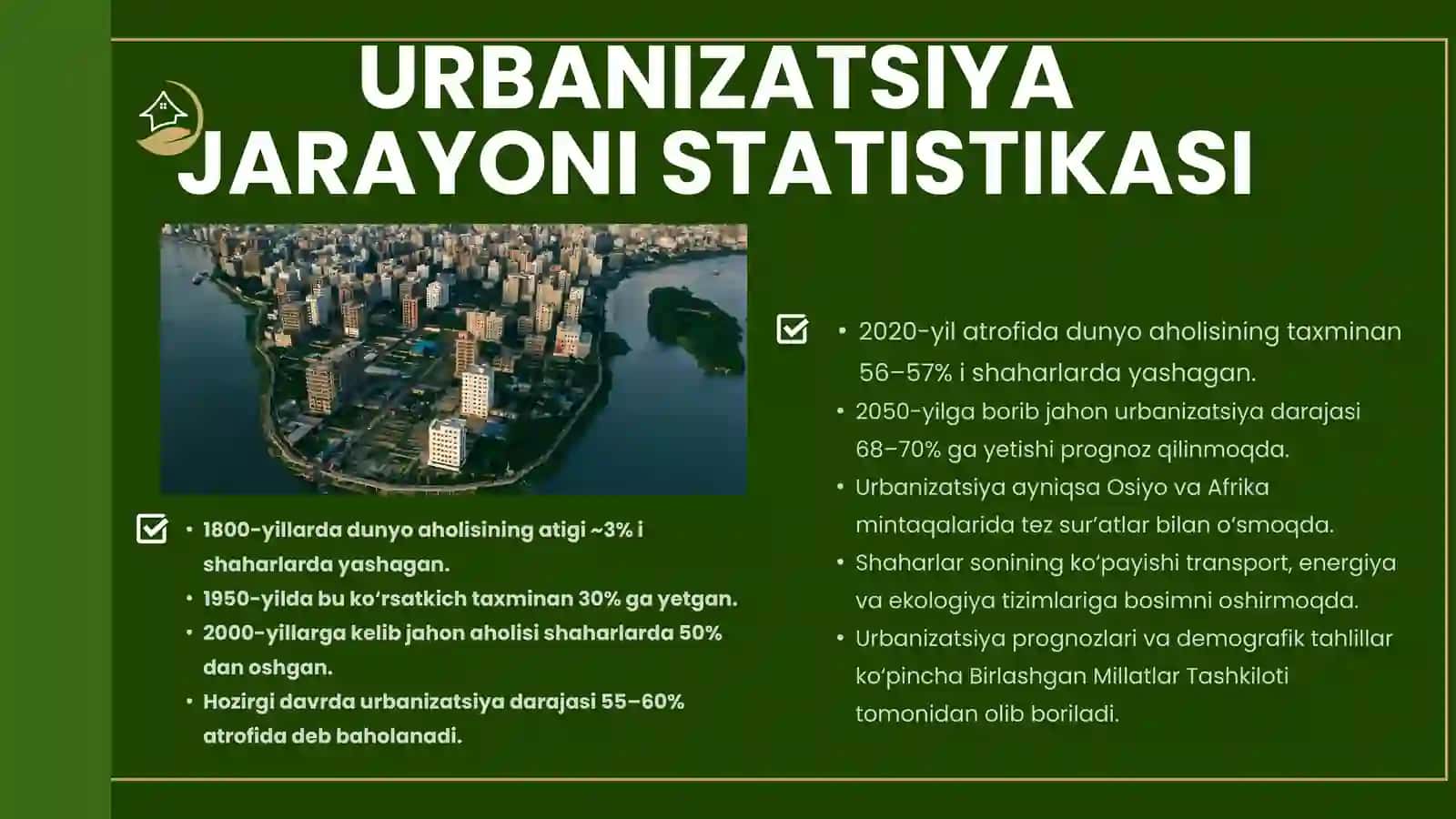 URBANIZATSIYA VA EKOLOGIK MUOMMOLAR 4