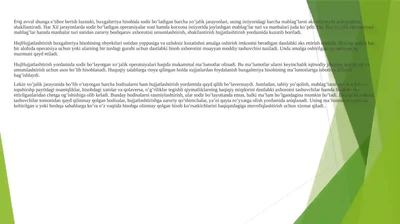Buxgalteriya ishini tashkil qilish 4