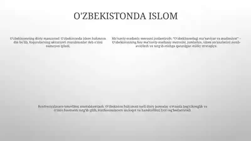 Ozbekistondagi Manaviy Va Madaniy Taraqqiyot 4