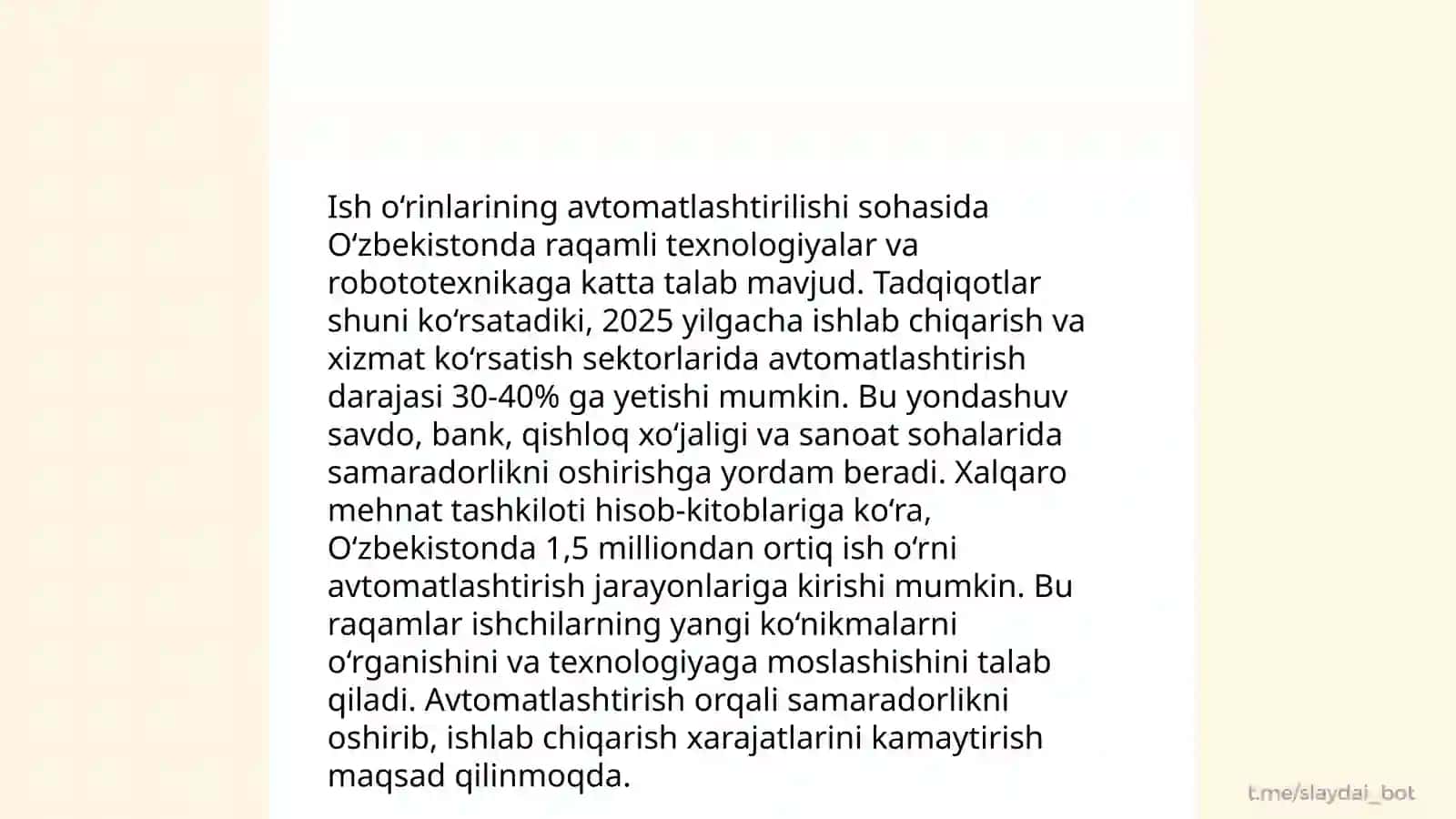 Robotlar va sun'iy intellektning kelajagi 4