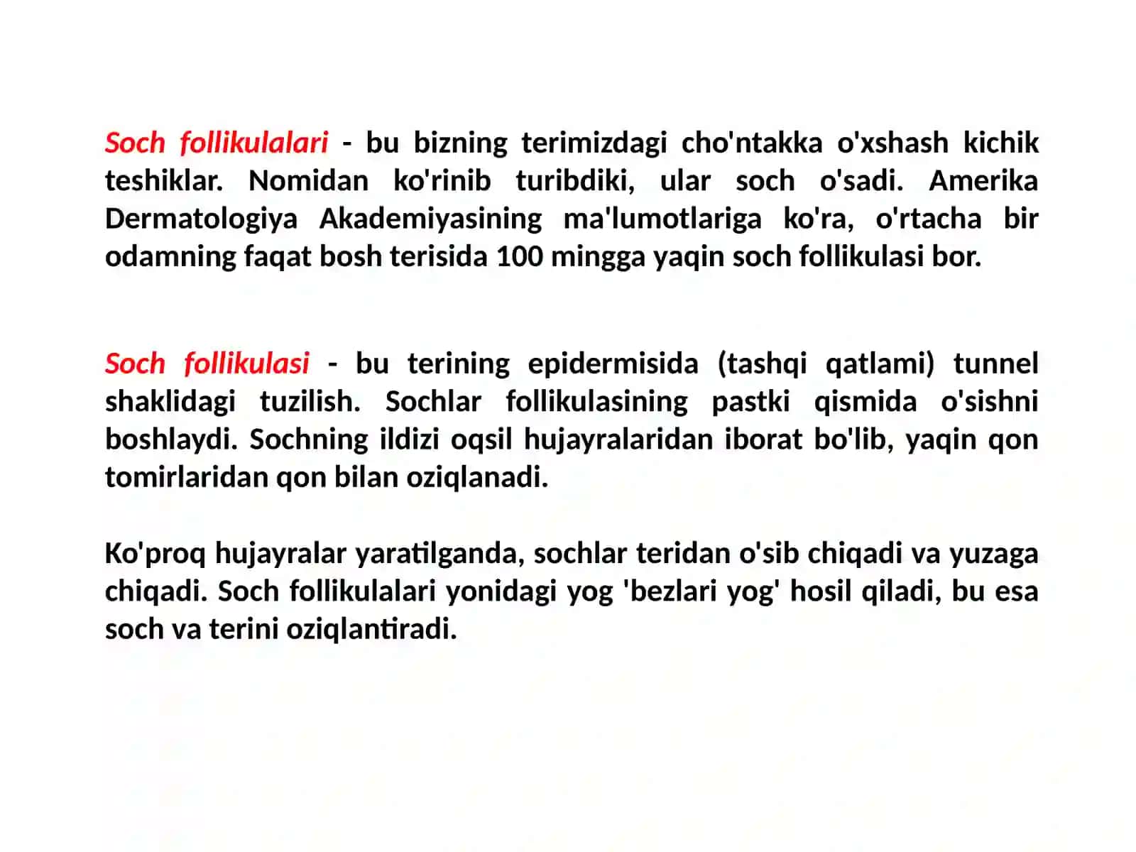 Sochfollikulalarining sikli va uning klinika hamiyati 4