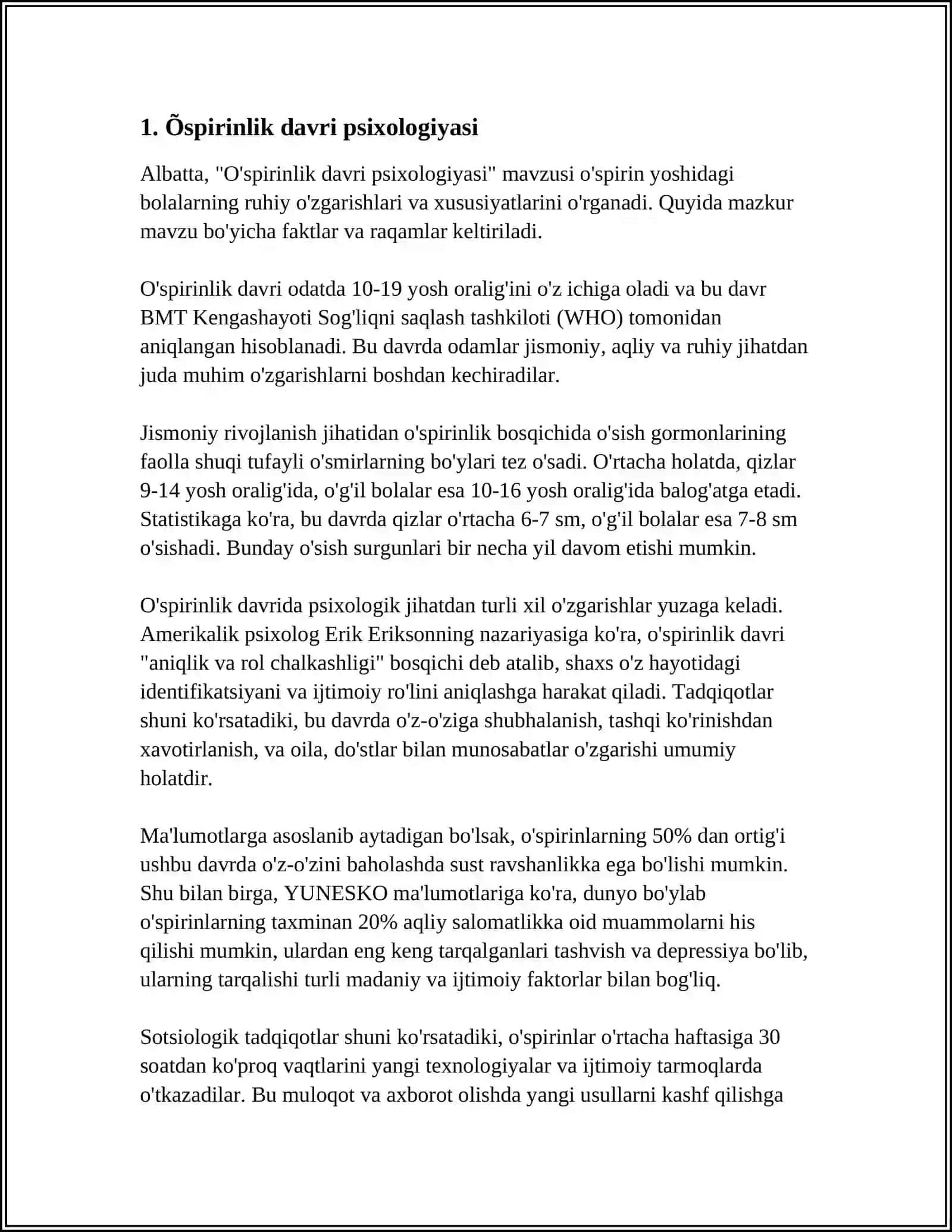 Õspirinlik davri psixologiyasi 4