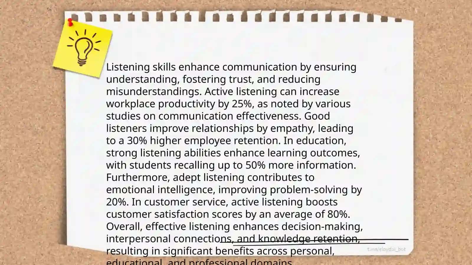Improve listening skills 4