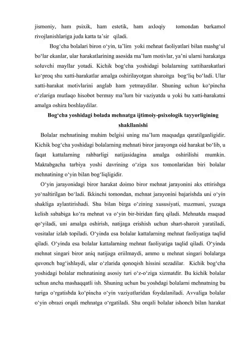 Maktabgacha yoshdagi bolalar mehnat faoliyatining xususiyatlari 4