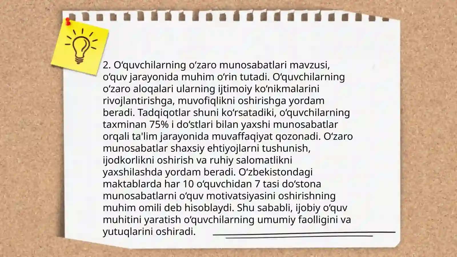 Sinf (guruh) jamoasining tarbiyaviy imkoniyatlarini tashxis etish 4