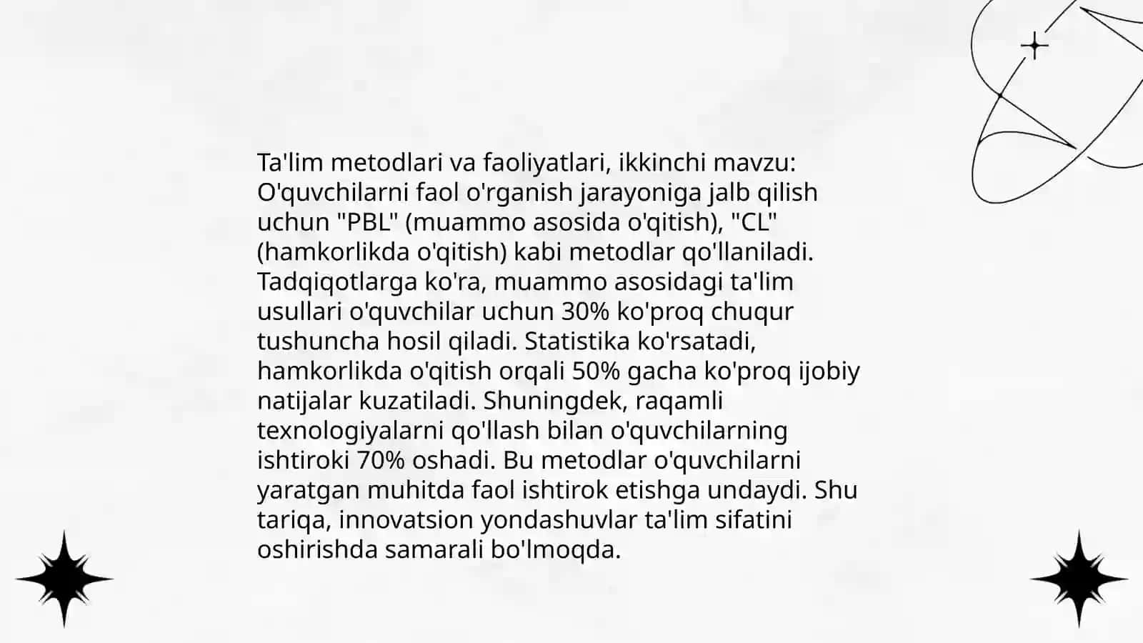 Ta'lim qonuniyatlari 4