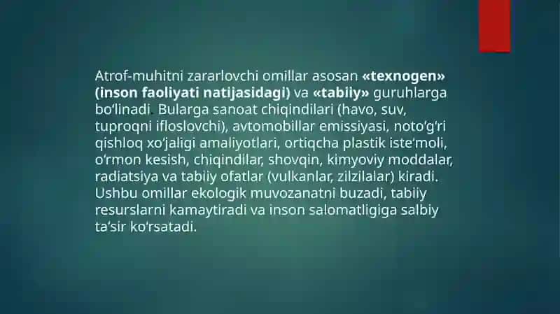 Atrof-muhit gigiyenasi 4