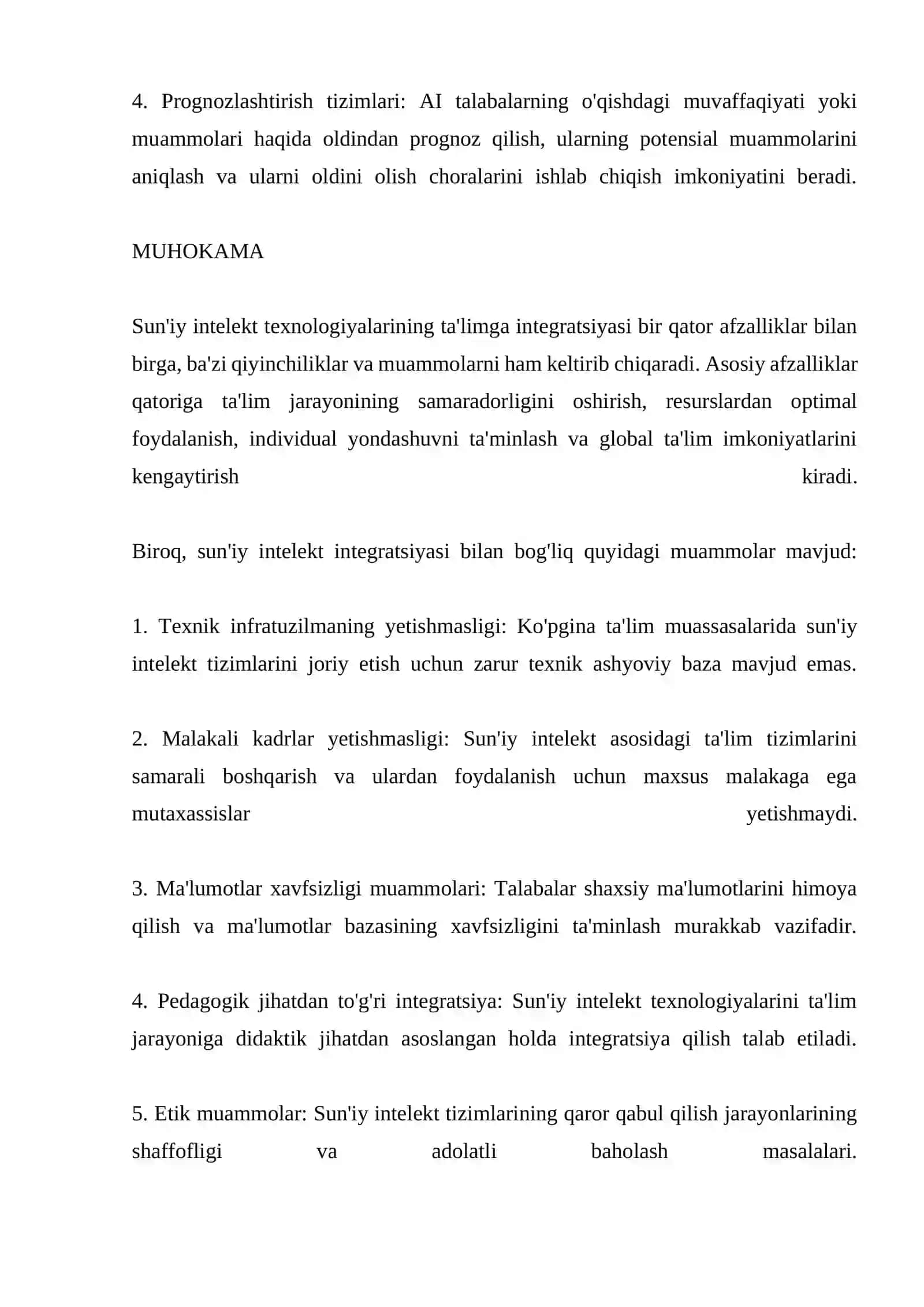 TA'LIM VA SUN'IY INTELEKT INTEGRATSIYASI 4