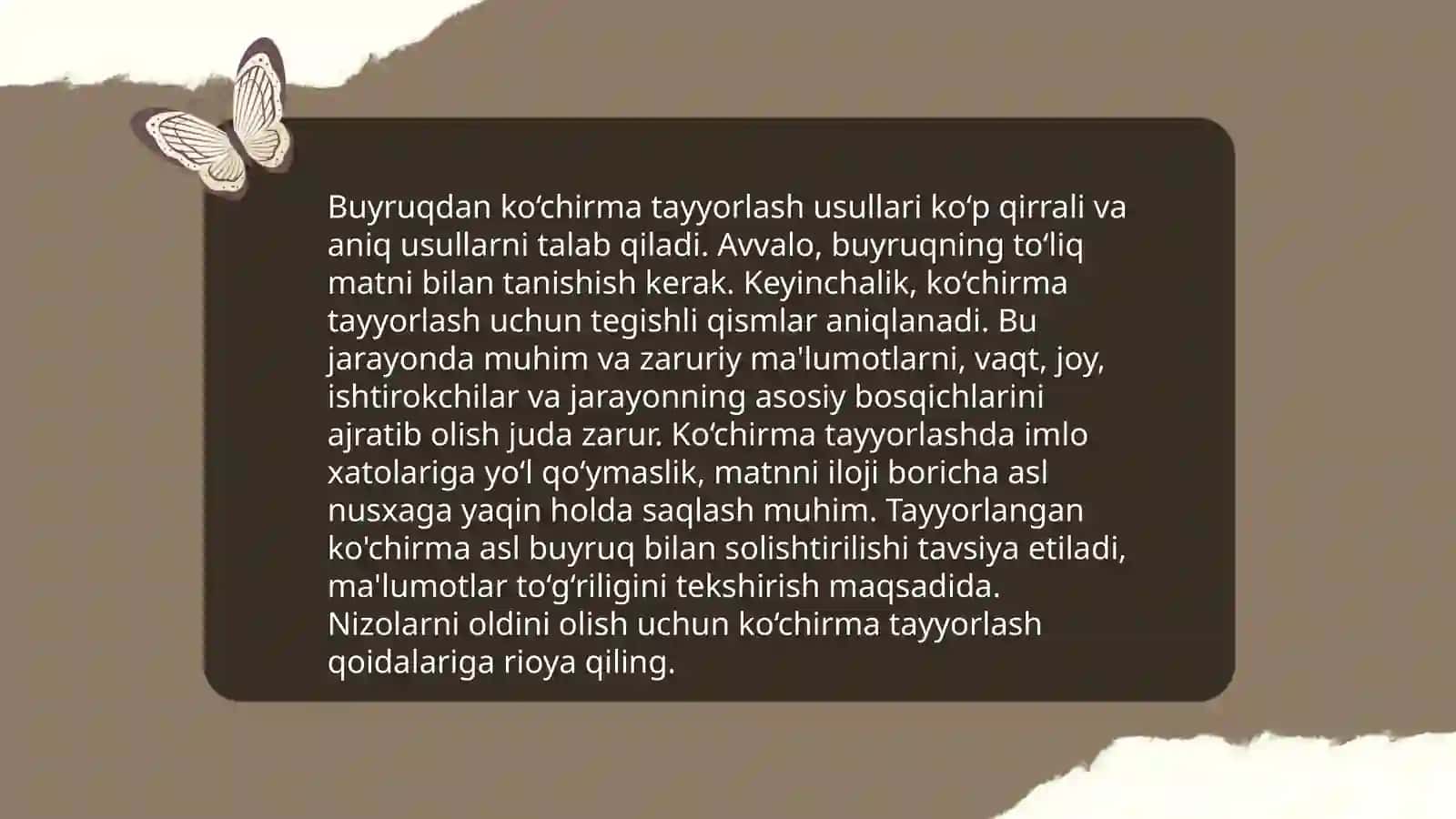 Buyruqdan koʻchirma 4