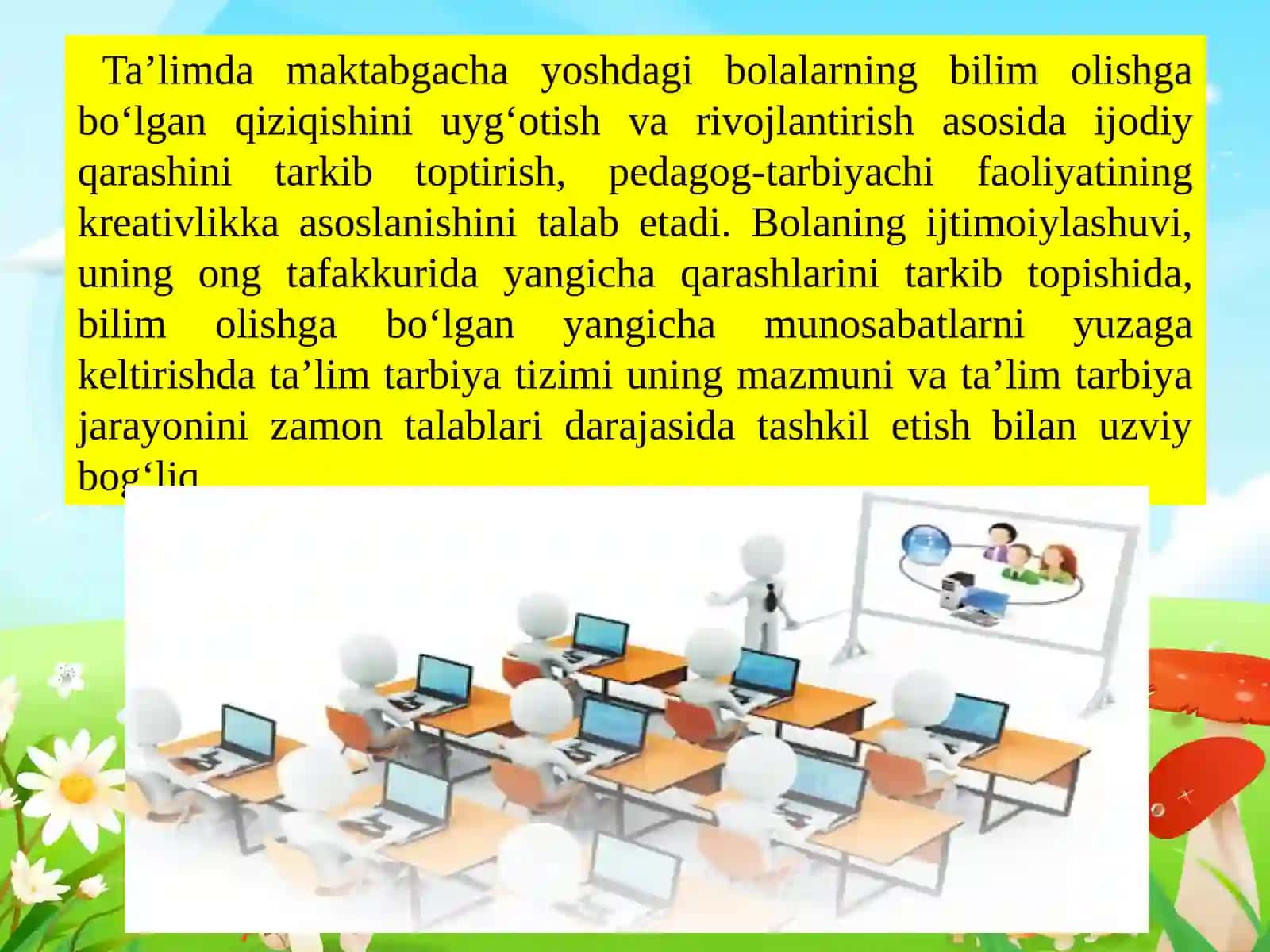 Maktabgacha bolalarni o'qitish metodlari 4