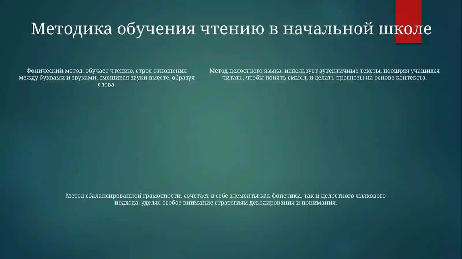 Изучить Методы Обучения Правильному Чтению 4