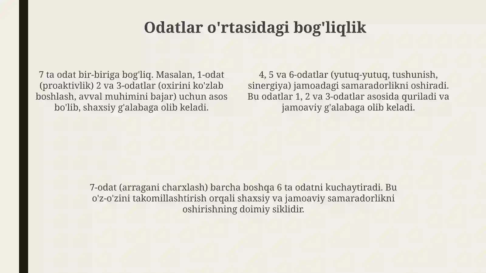 Muvaffaqiyatli insonlarning 7 ko‘nikmasi 4