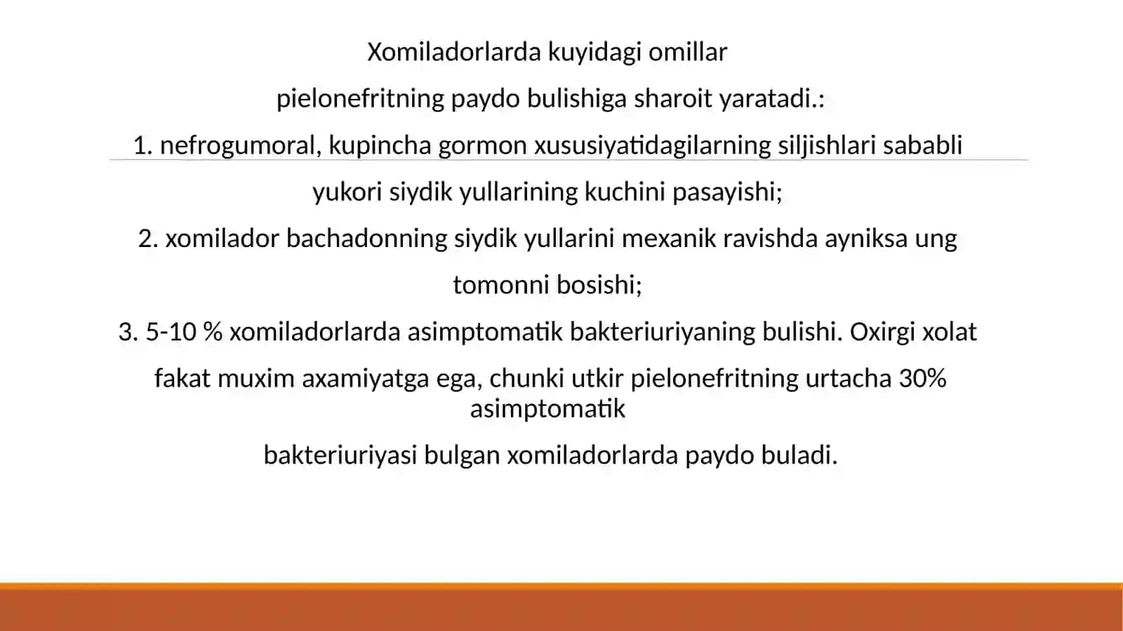 HOMILADORLARDA PIYELONEFRIT 4