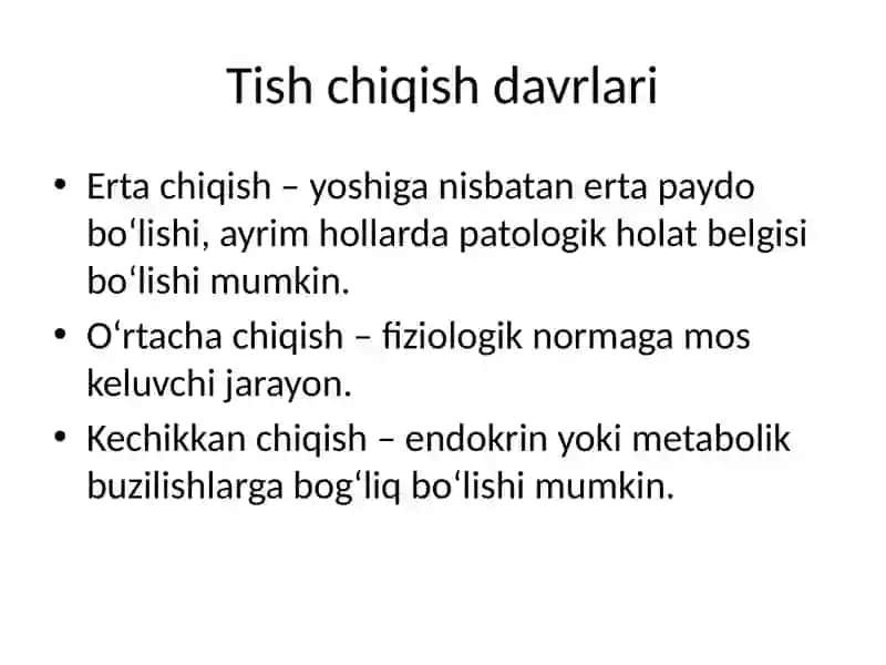 Tish yorib chiqish sindromi 4