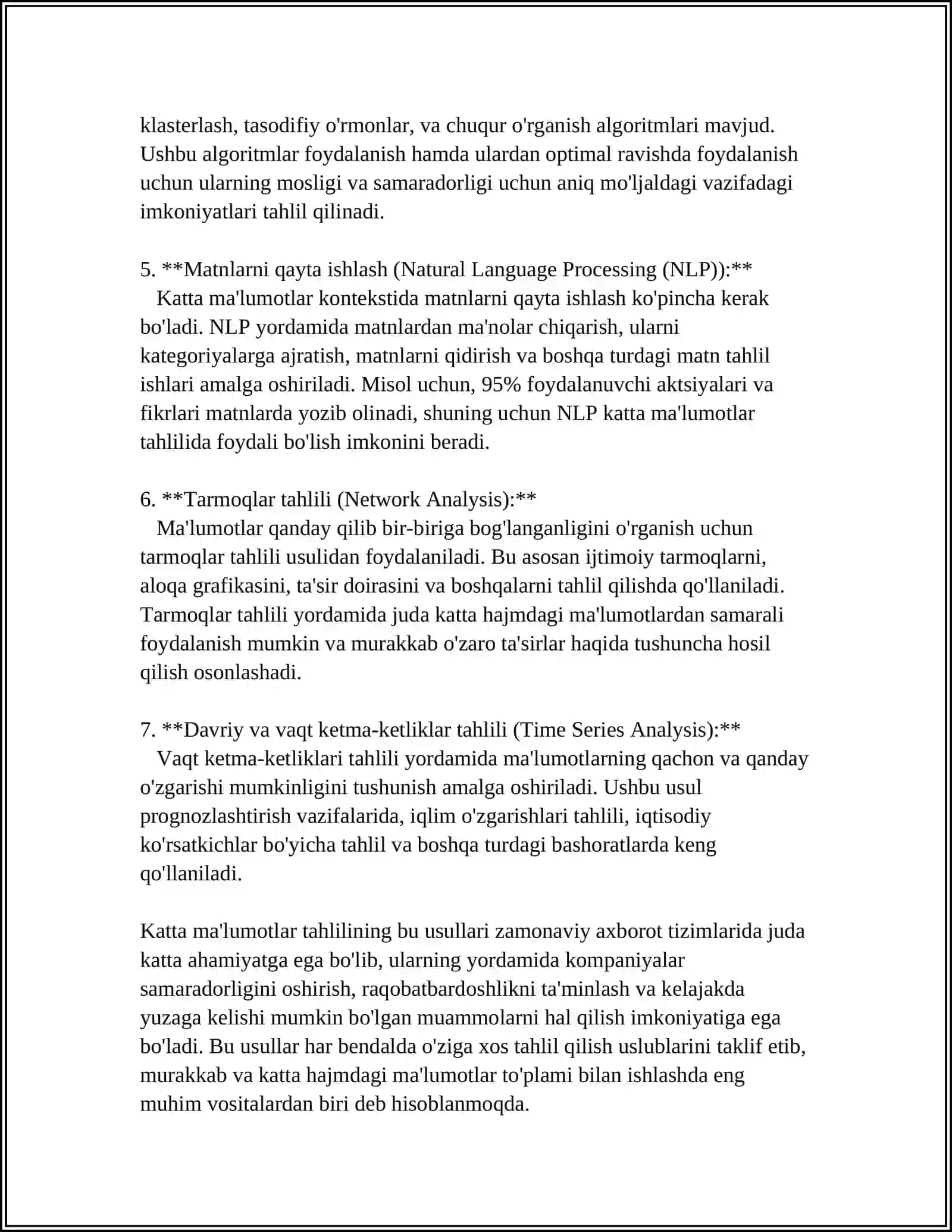 ULKAN MAʼLUMOTLAR SOHASIDGI ILMIY ISHLAR 4