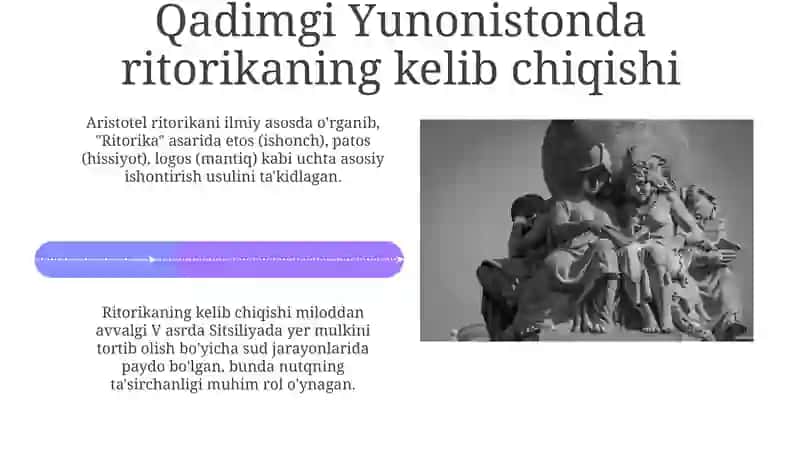 Notiqlik sanʼati tarixidan yunon va Rim notiqlik sanʼati 4