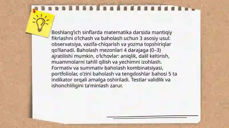 Mantiqiy va tanqidiy fikrlash savodxonligi 4