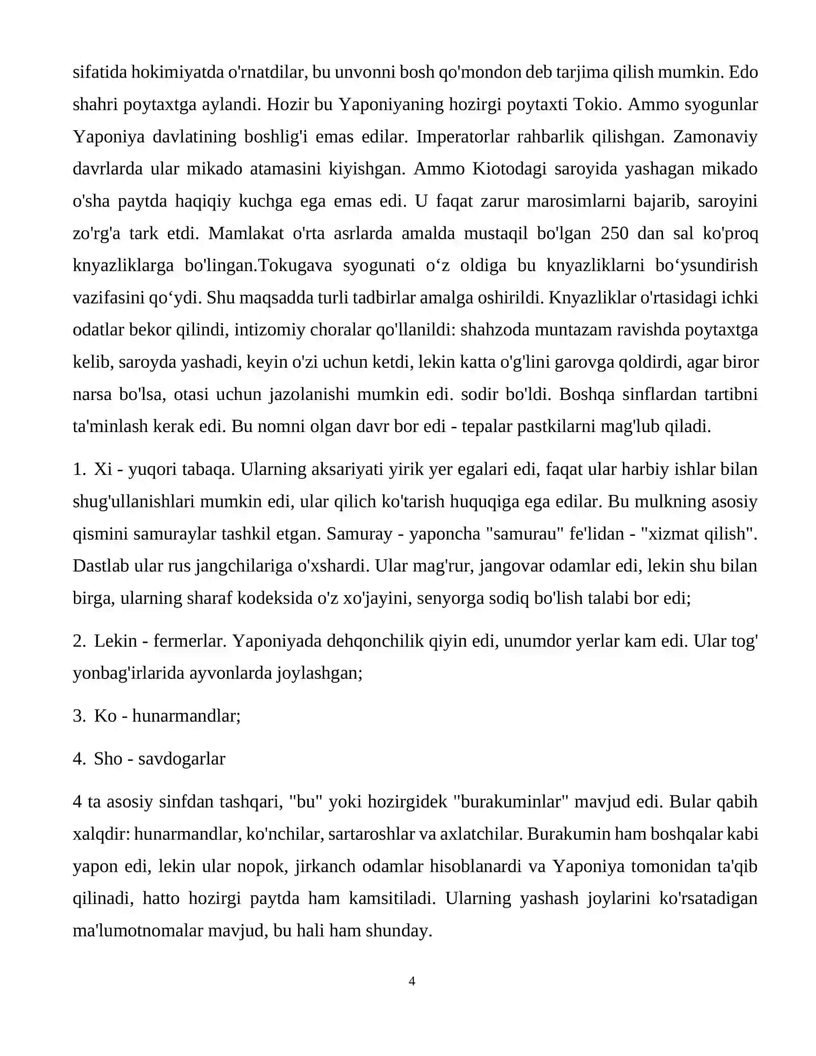 YAPONIYA MEYDZI TIKLANISHI DAVRIDAGI ISLOHOTLAR 4