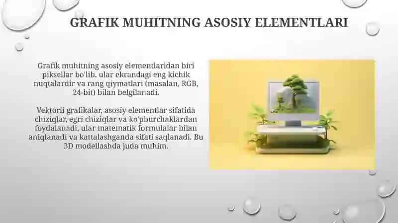 Grafik muhit va undan foydalanish tizimi 4