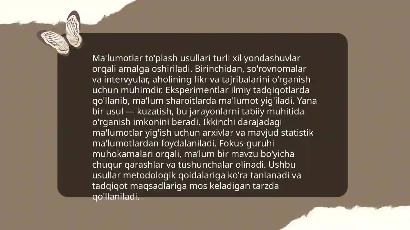 Axborotlarni mustaqil tahlil qilish koʻnikmalarini egallash 4