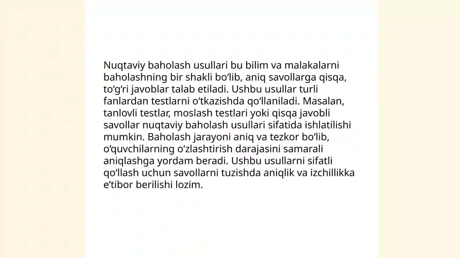 Parametrlarni baholash muammosi 4