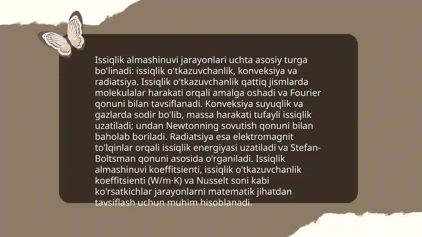 Termodinamika va uning tibbiyotdagi ahamiyati 4