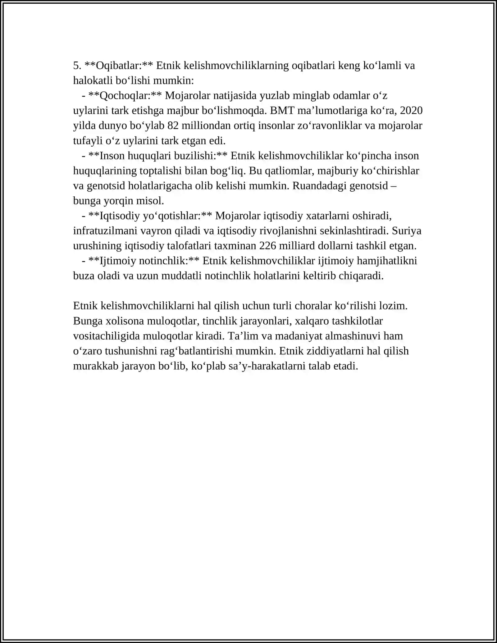 CHIRCHIQ DAVLAT PEDAGOGIKA UNIVERSITETI MUSTAQIL ISH 4