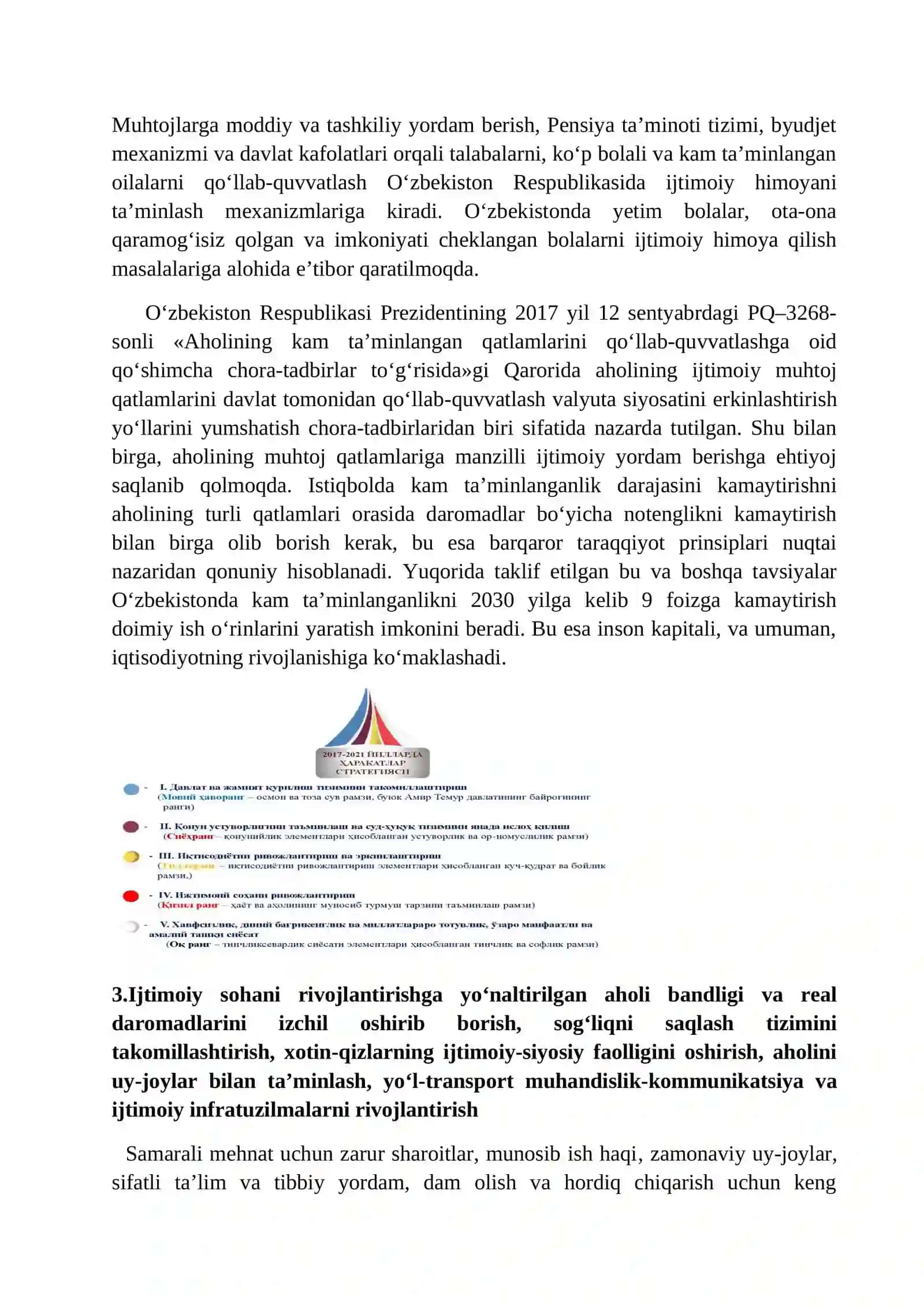 O‘zbekiston Respublikasidagi ijtimoiy o‘zgarishlar 4